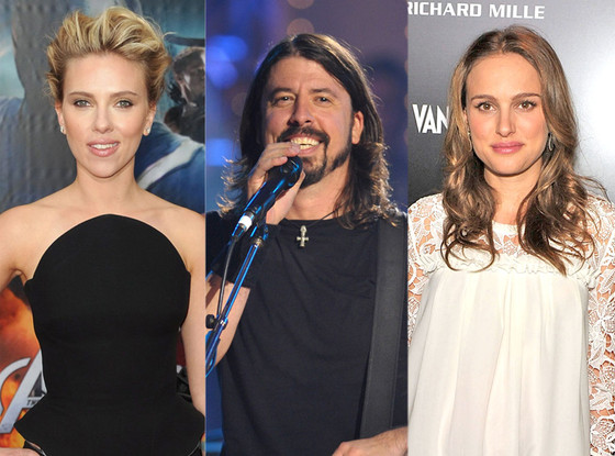 Scarlett Johansson, Foo Fighters, Natalie Portman Scarlett Johansson, Foo Fighters, Natalie Portman